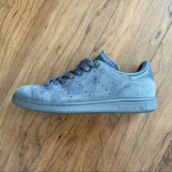 🔹 Adidas Stan Smith blue-grey suede sneaker - Picture 5 of 10
